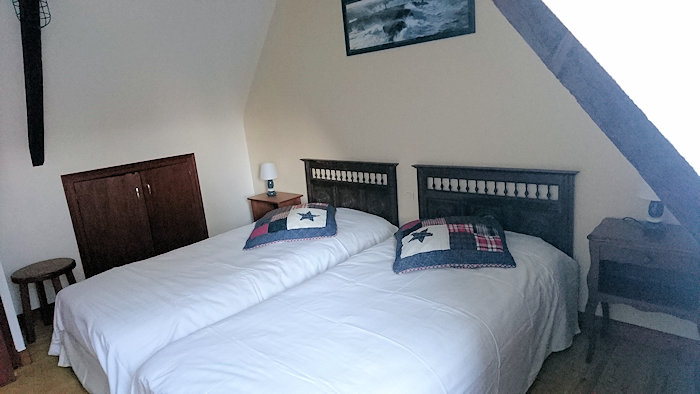 Gte Ormel : Chambre avec 2 lits de 1 personne