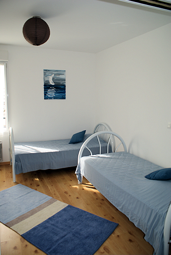 chambre 2 lits